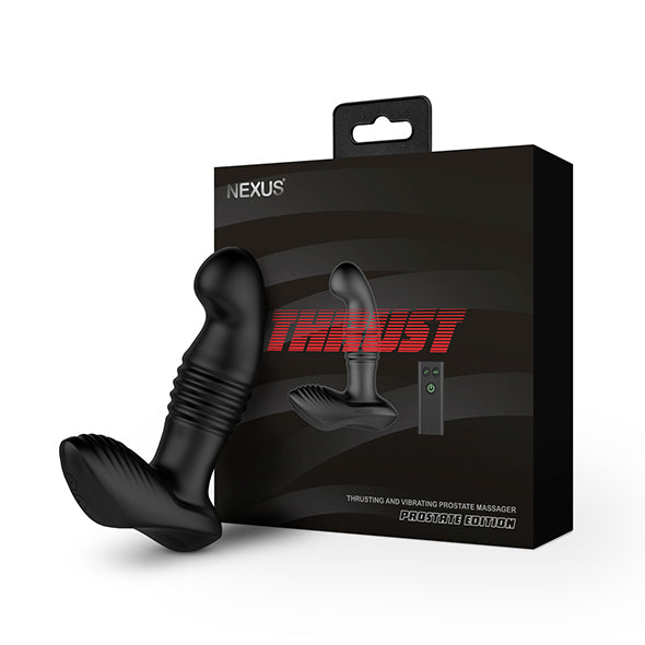 Nexus - THRUST Remote Control Thrusting Prostate Massager Black - FeelGoodStore UK