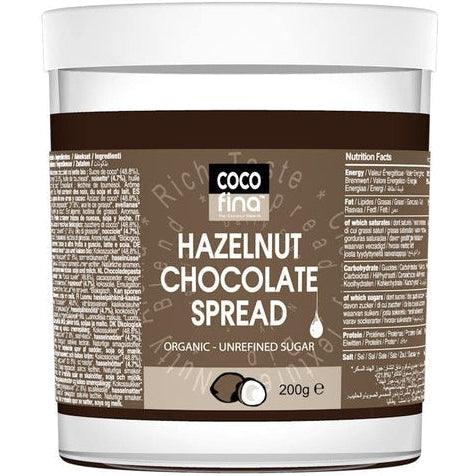 Cocofina Organic Hazelnut Chocolate Spread 200g