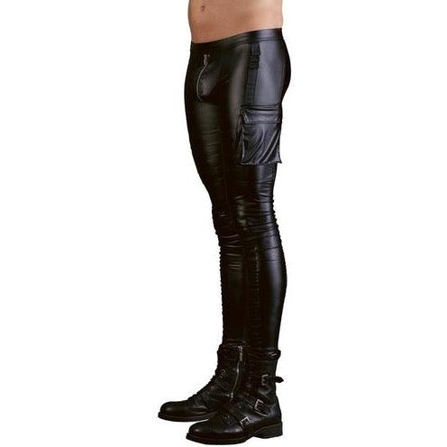 Men's Wetlook Trousers