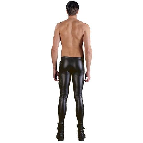 Men's Wetlook Trousers