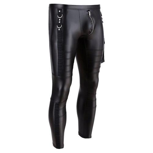 Men's Wetlook Trousers