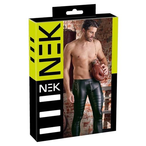 Men's Wetlook Trousers