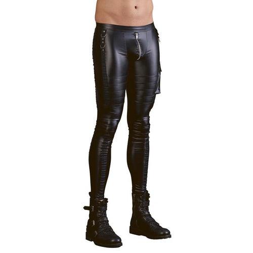 Men's Wetlook Trousers