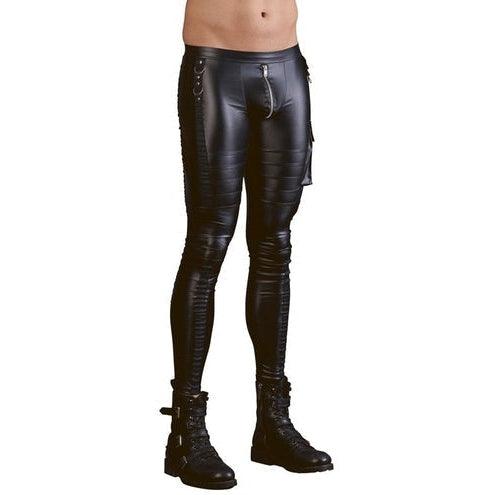 Men's Wetlook Trousers