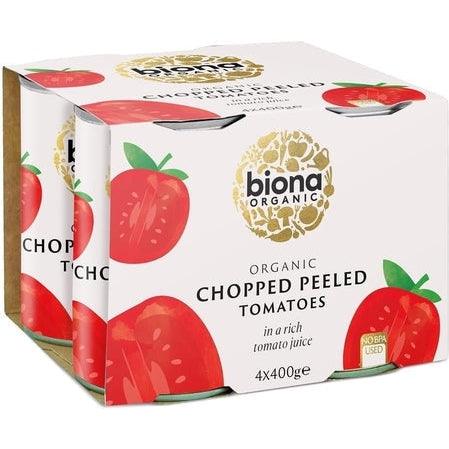 Organic Chopped Tomatoes 4-pack - 4x400g