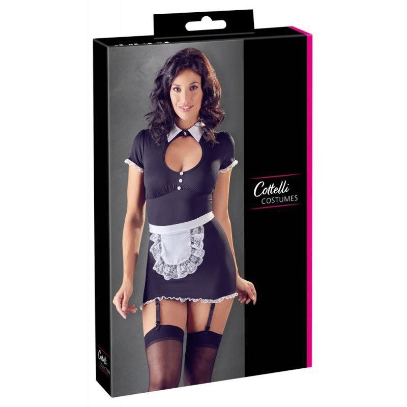 Sexy Maid Costume With Garters