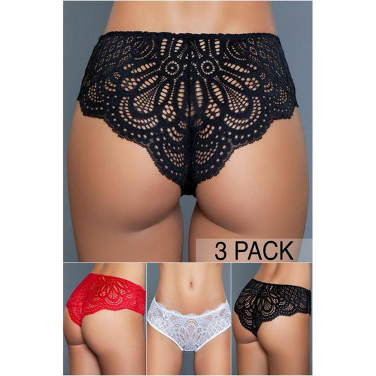 Astrid 3-pack of Lace Panties