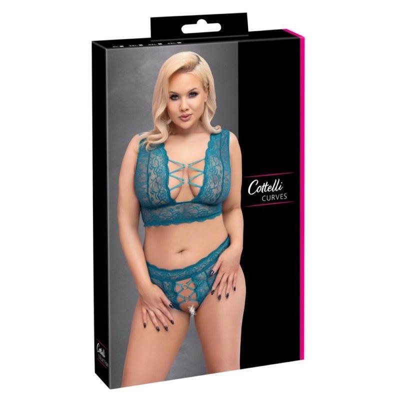 Bra Set - Green Blue