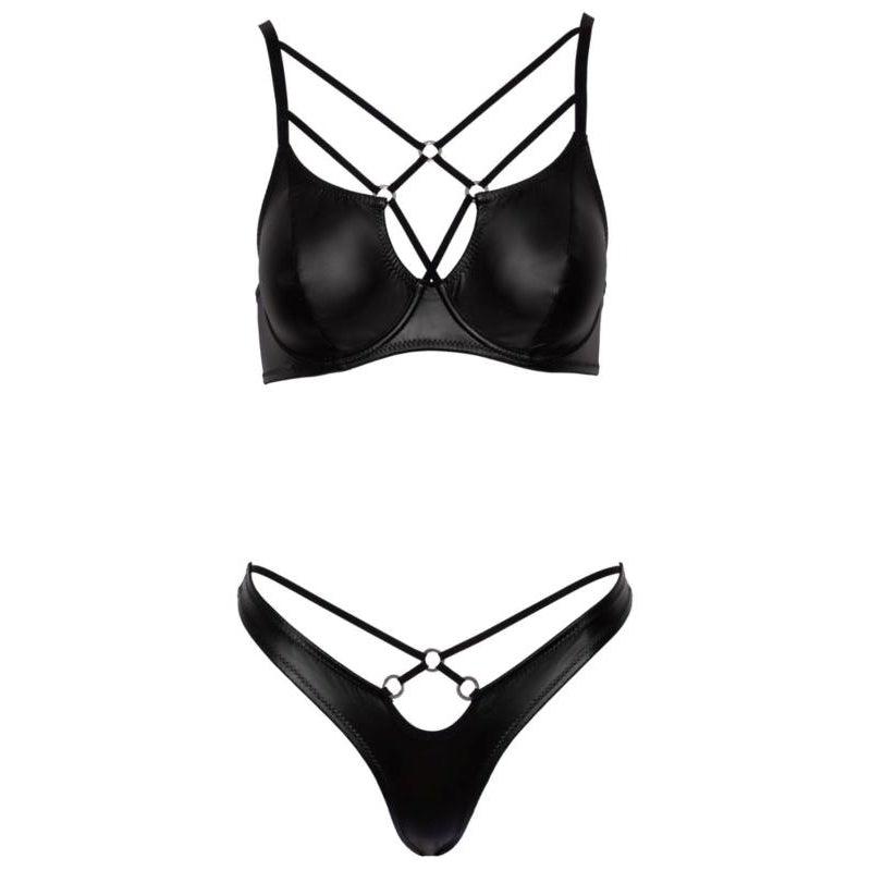 Bra Set Matt Look - Black