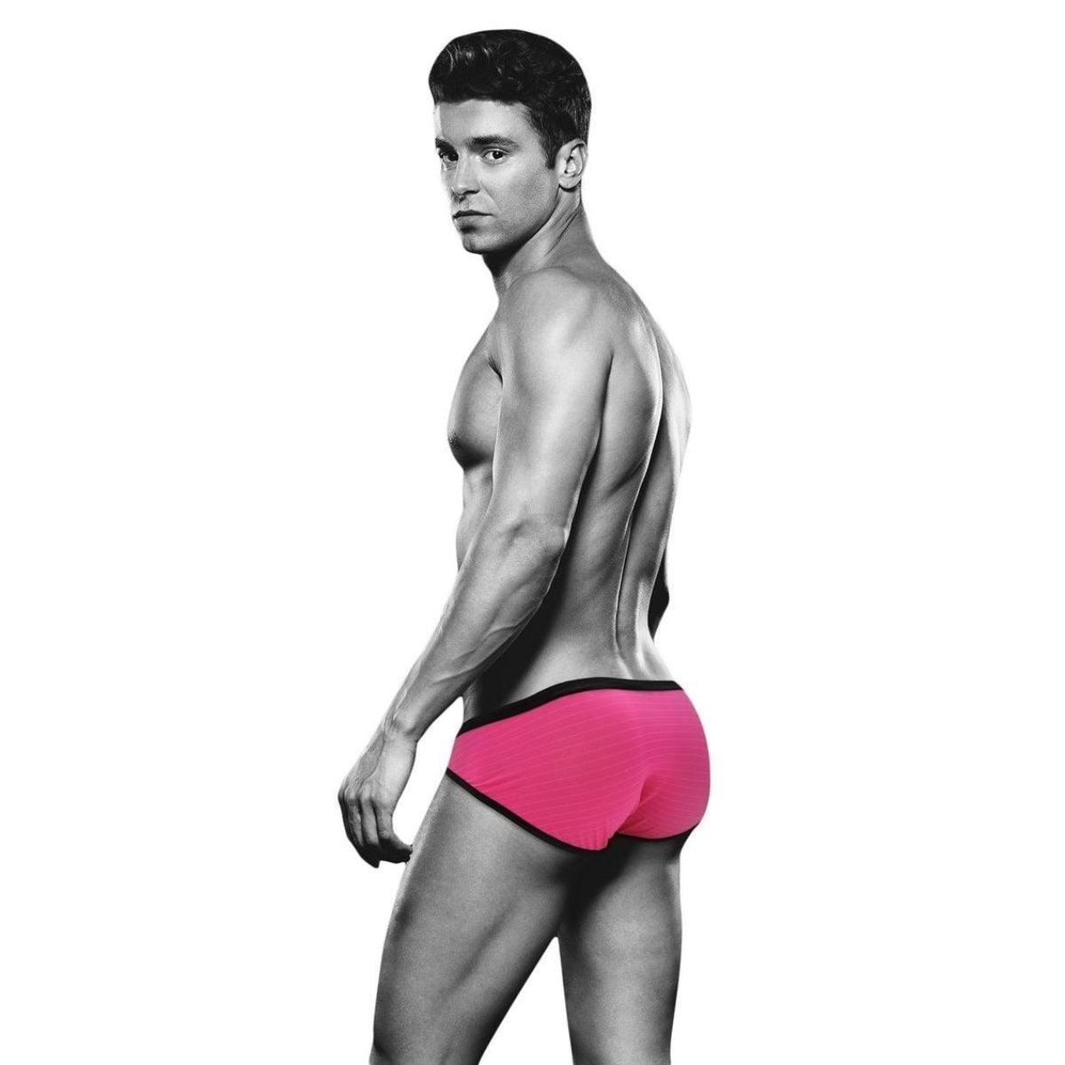 ENVY BAD BOY BRIEF - PINK - M/L