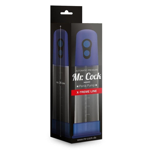 Mr Cock Automatic Pressure Penis Pump Blue