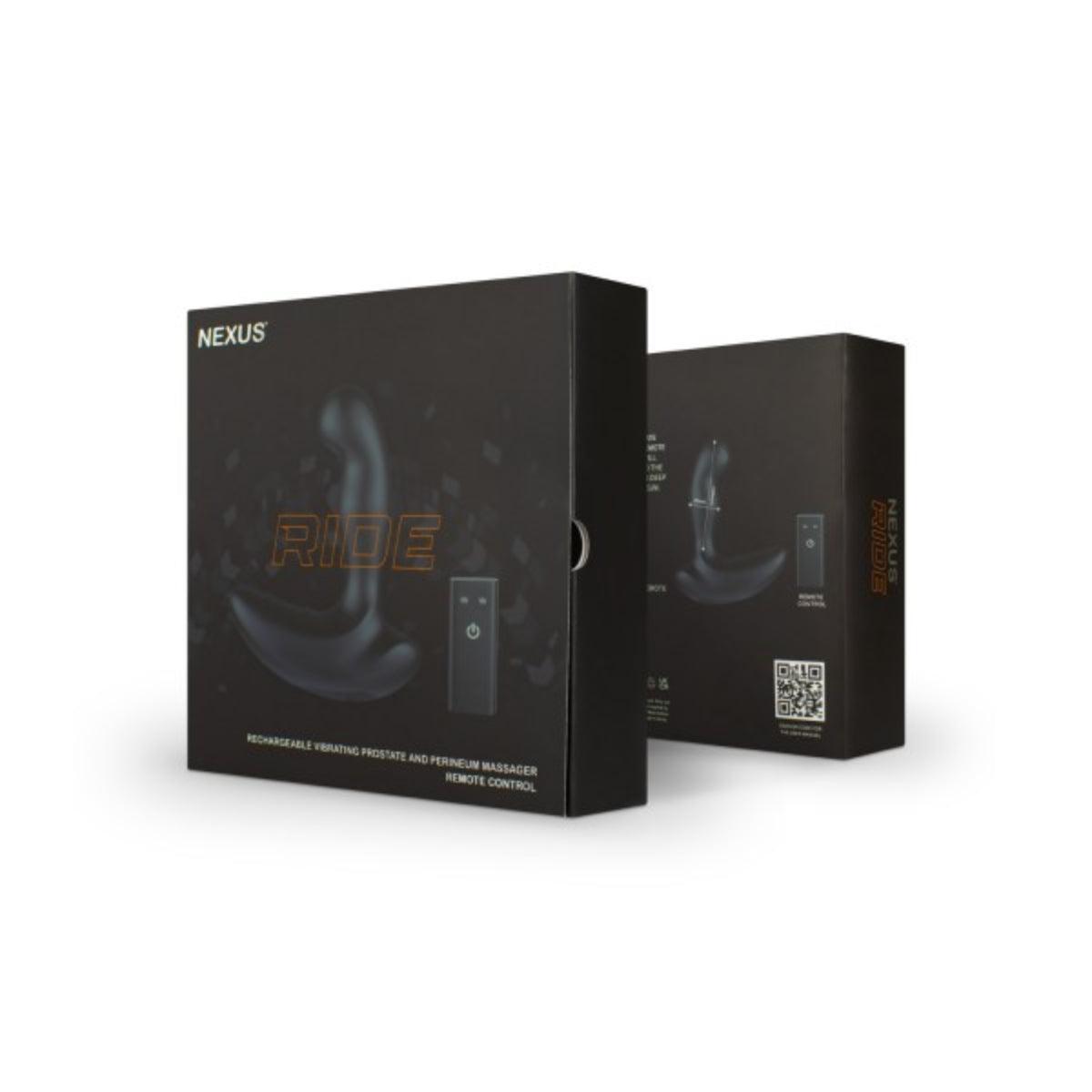 Nexus RIDE Remote Control Prostate Dual Motor Vibrator Black