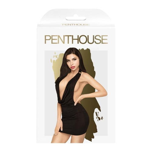 Penthouse Heart Rob Dress Black M/L