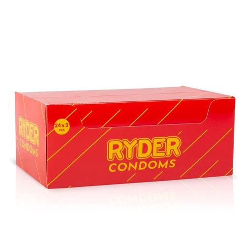 Ryder Condooms - 24 x 3 Pcs.