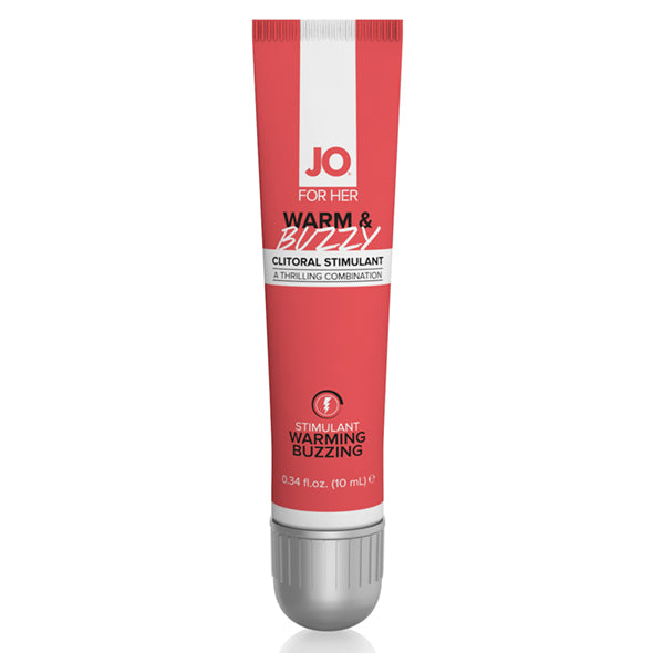 System JO - For Her Clitoral Stimulant Warming Warm & Buzzy - FeelGoodStore UK