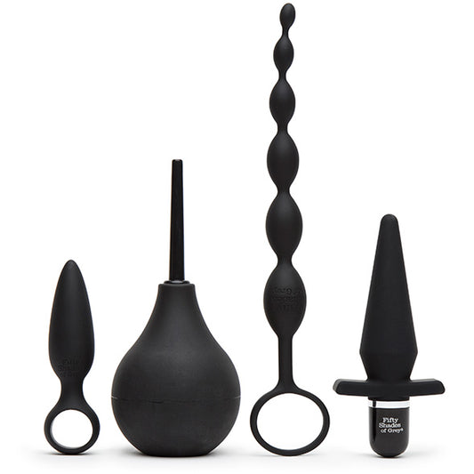 Fifty Shades of Grey - Pleasure Overload Starter Anal Kit (4 - FeelGoodStore UK