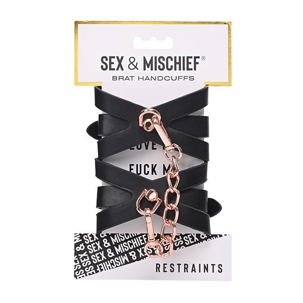 Sportsheets - Sex & Mischief Brat handcuffs - FeelGoodStore UK