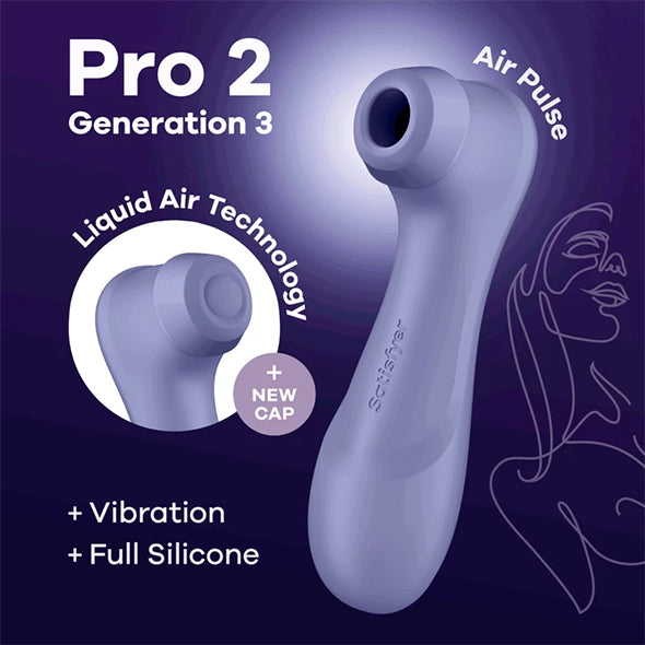 Satisfyer - Pro 2 Generation 3 Lilac - FeelGoodStore UK