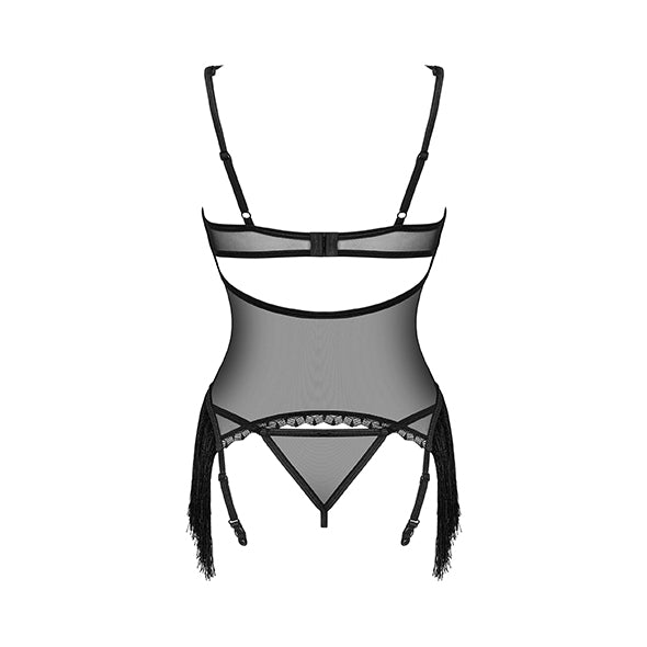 Obsessive - Sherila corset & thong M/L - FeelGoodStore UK
