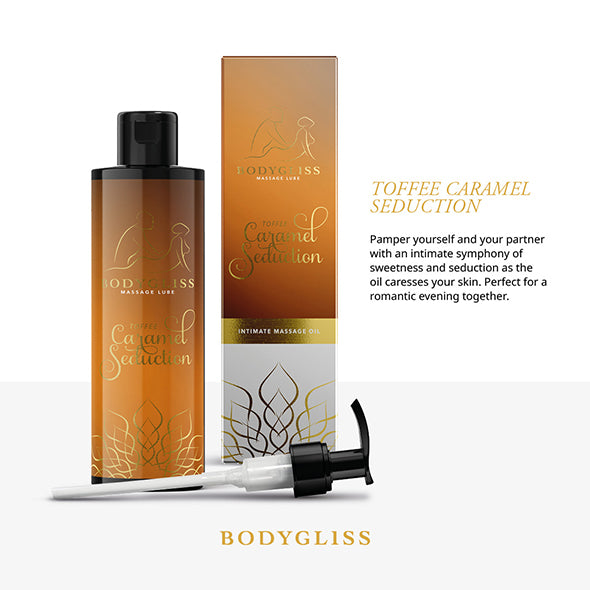 Bodygliss - Intimate Massage Oil Toffee Caramel Seduction - FeelGoodStore UK