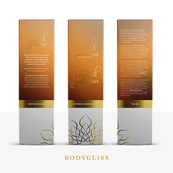 Bodygliss - Intimate Massage Oil Toffee Caramel Seduction - FeelGoodStore UK