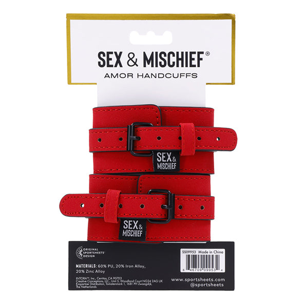 Sportsheets - Sex & Mischief Amor Handcuffs - FeelGoodStore UK