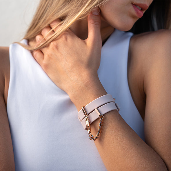 Crave - ID Cuffs Pink/Rose Gold - FeelGoodStore UK