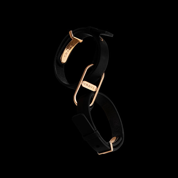 Crave - ICON Cuffs Black/Rose Gold - FeelGoodStore UK