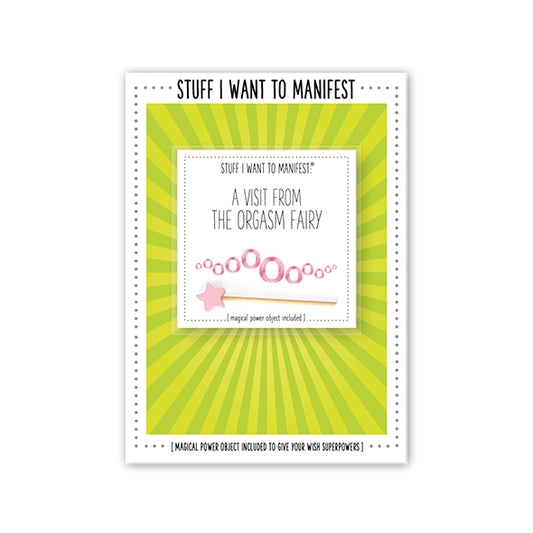 Warm Human - Manifest Greeting Card - Orgasm - FeelGoodStore UK
