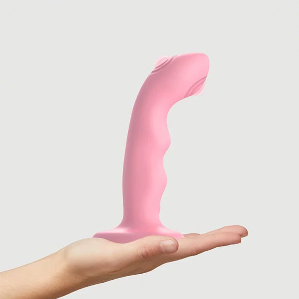Strap-on-me - Tapping Dildo Wave - Coral Pink - FeelGoodStore UK