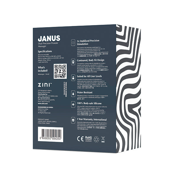 Zini - JANUS Anti Shock (S) Black - FeelGoodStore UK
