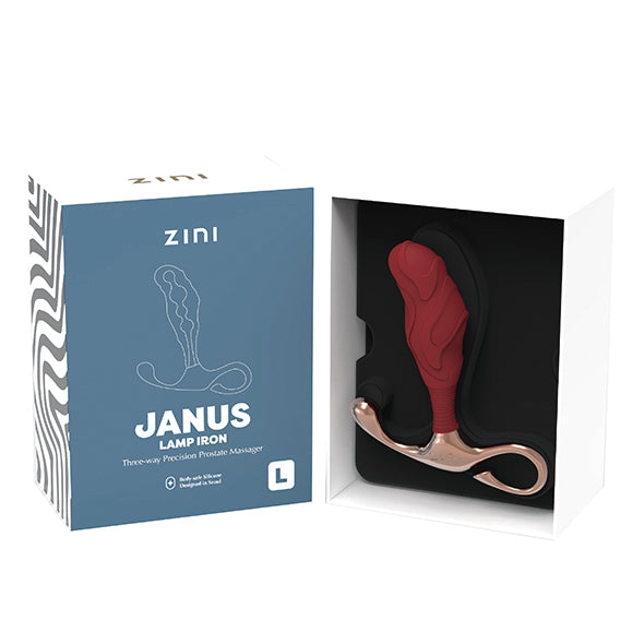 Zini - JANUS Lamp Iron (L) Bordeaux - FeelGoodStore UK
