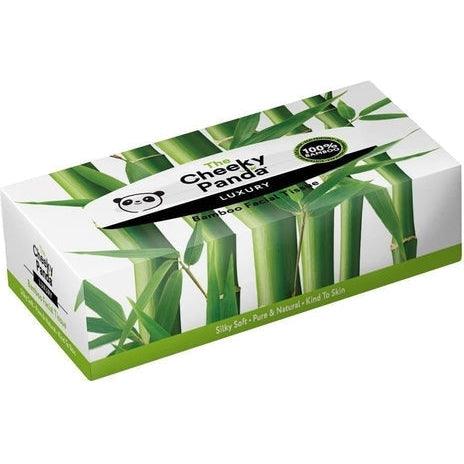 100% Bamboo Facial Tissue Flat Box 3ply 80 Sheets