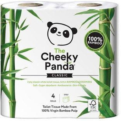100% Bamboo Toilet Tissue 4 Pack