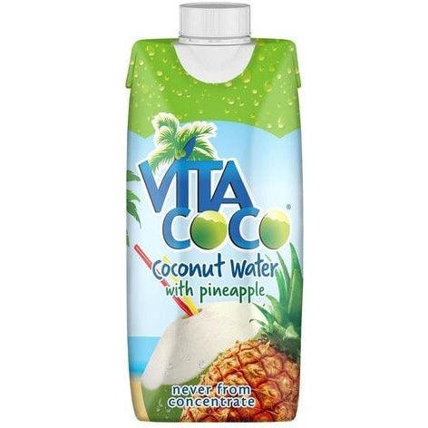 100% Natural Coconut Water with Pineapple 330ml