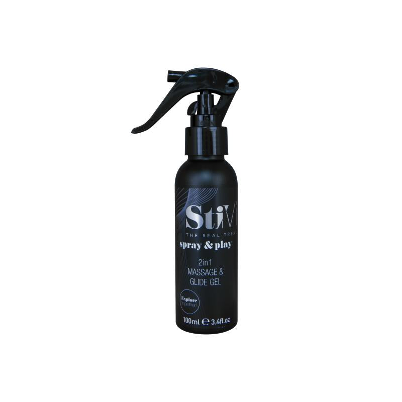 StiVi - Spray&Play 2in1 Massage & Glide Gel - 100 ml