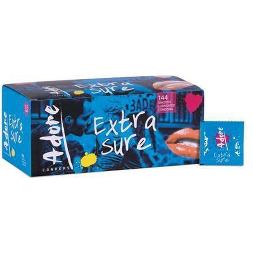 Adore Extra Sure condoms 144pcs