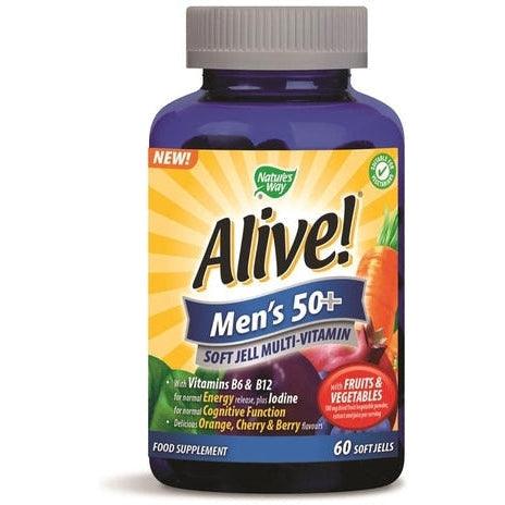 Alive! Men`s 50+ Multivitamin Soft Jells