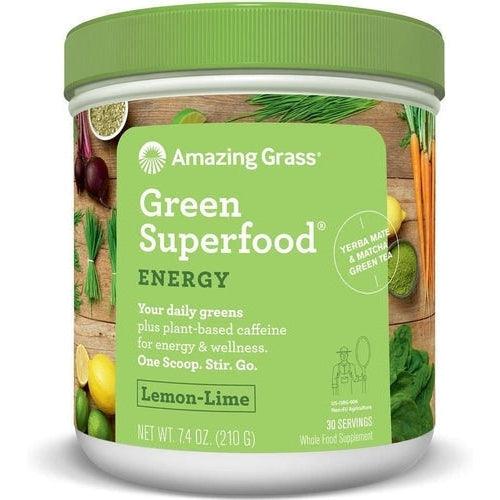 Amazing Grass Green Superfood Energy Lemon Lime 210g