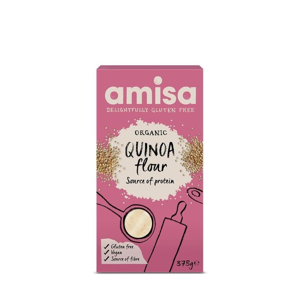 Amisa Organic Quinoa Flour GF 375g