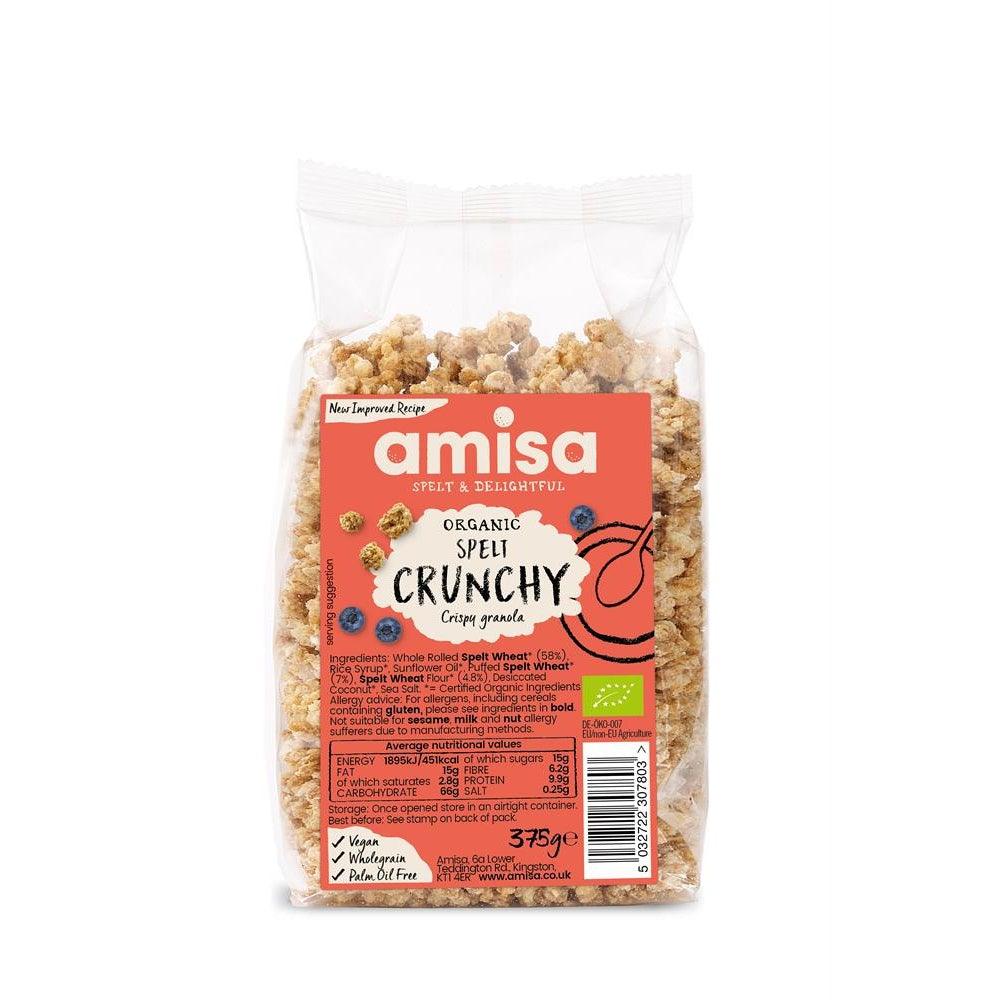 Amisa Organic Spelt Crunchy 375g