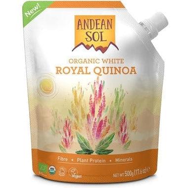 Andean Sol Organic White Royal Quinoa 500g