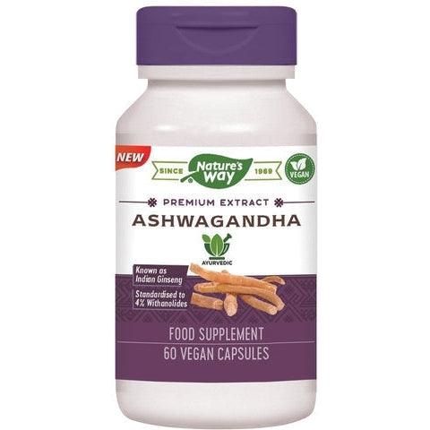 Ashwagandha Premium extract 60 Vegan capsules