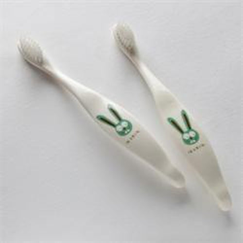 Bio Toothbrush (TM) Compostable & Biodegradable Handle Bunny