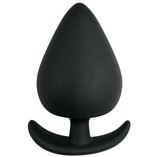 Black Anchor Buttplug - Large