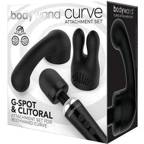 Bodywand Curve Attachments Set - Black