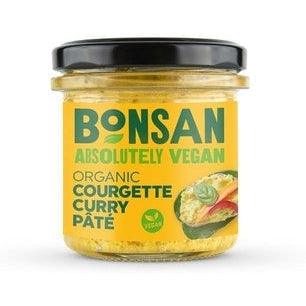 Bonsan Organic Vegan Courgette & Curry Pate 135g