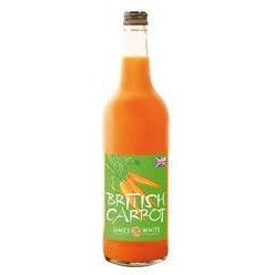 British Carrot Juice - Sweet & Light - 750ml (glass bottle)