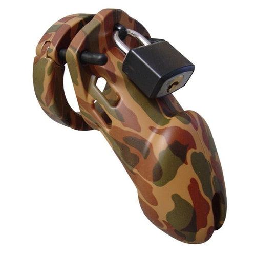 CB-6000 Chastity Cage - Camouflage - 35 mm
