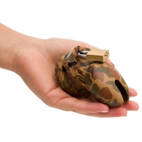 CB-6000S Chastitiy Cock Cage - Camouflage